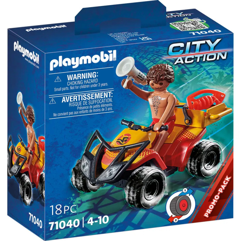 PLAYMOBIL 71040 Rettungsschwimmer-Quad