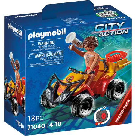 PLAYMOBIL 71040 Rettungsschwimmer-Quad