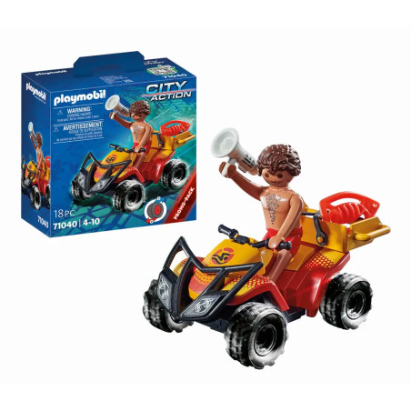PLAYMOBIL 71040 Rettungsschwimmer-Quad