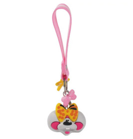 Diddlina Schlüsselanhänger Figur rosa – Zauberhaftes Accessoire für Diddl-Fans