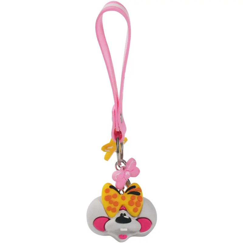 Diddlina Schlüsselanhänger Figur rosa – Zauberhaftes Accessoire für Diddl-Fans