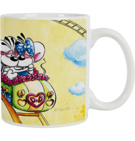 Diddl Porzellantasse gelb 330ml – Sonnenschein für deine Kaffeepause!