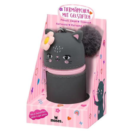 Tiermäppchen mit Gelstiften