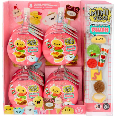 MGA Entertainment Miniverse Make It Mini Plush – Bastelset Mini-Plüschtiere