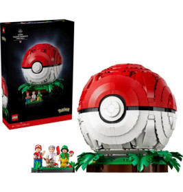 LEGO Pokemon Pokéball Bausatz mit Minifiguren – Spielspaß für Trainer ab 6 Jahren 5702018069295