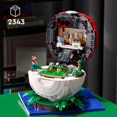LEGO Pokemon Pokéball Bausatz mit Minifiguren – Spielspaß für Trainer ab 6 Jahren 5702018069295