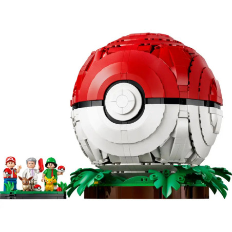 LEGO Pokemon Pokéball Bausatz mit Minifiguren – Spielspaß für Trainer ab 6 Jahren 5702018069295