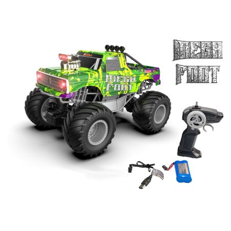 DF-Models Mega Foot Off Roader 1:10 RC Auto – Geländewagen mit Effektbeleuchtung - 4250684199569