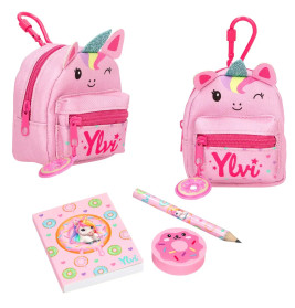 Ylvi Einhorn Rucksack mit Schreibset