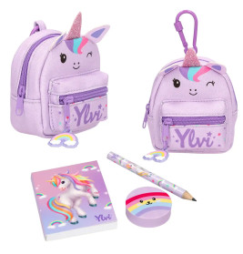 Ylvi Einhorn Rucksack mit Schreibset