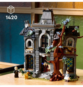 LEGO® ICONS Gruselgeisterhaus (11383) – Spukhaus mit Freifallturm für Erwachsene