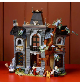 LEGO® ICONS Gruselgeisterhaus (11383) – Spukhaus mit Freifallturm für Erwachsene