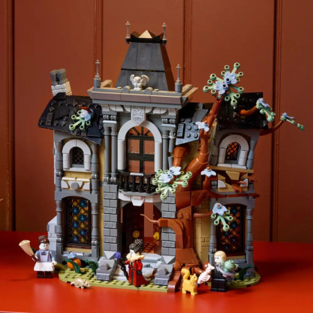 LEGO® ICONS Gruselgeisterhaus (11383) – Spukhaus mit Freifallturm für Erwachsene