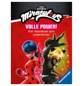 Miraculous: Volle Power! Vier Abenteuer z. Lesenlernen