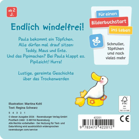 Pipileicht! Mein Töpfchenbuch