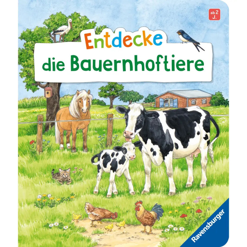 Entdecke die Bauernhoftiere