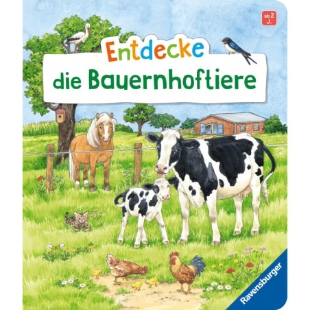 Entdecke die Bauernhoftiere