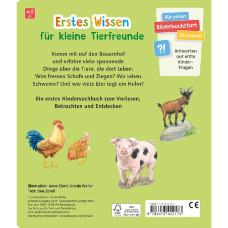 Entdecke die Bauernhoftiere