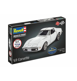 Starter Kit Corvette C3, Revell Modellbausatz mit Basiszubehör