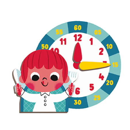 Magneti'Book ''Lerne Die Uhr''