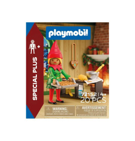 Weihnachtself mit Plätzchen