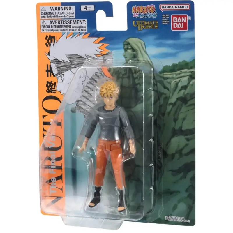 Ergänze Deine Naruto-Figurensammlung mit der 12 cm großen, superbeweglichen Figur Ihres Lieblingsnin