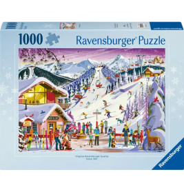 Auf der Skipiste