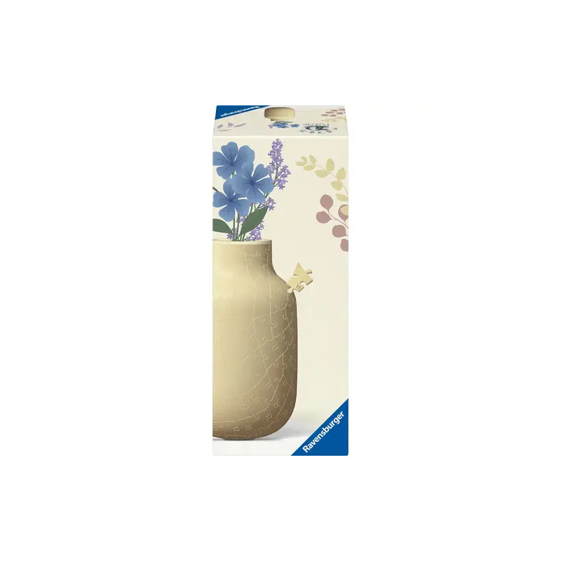 3D Puzzle Vase Butter-Yellow
