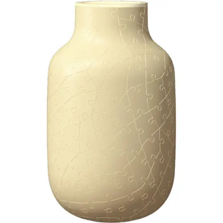 3D Puzzle Vase Butter-Yellow