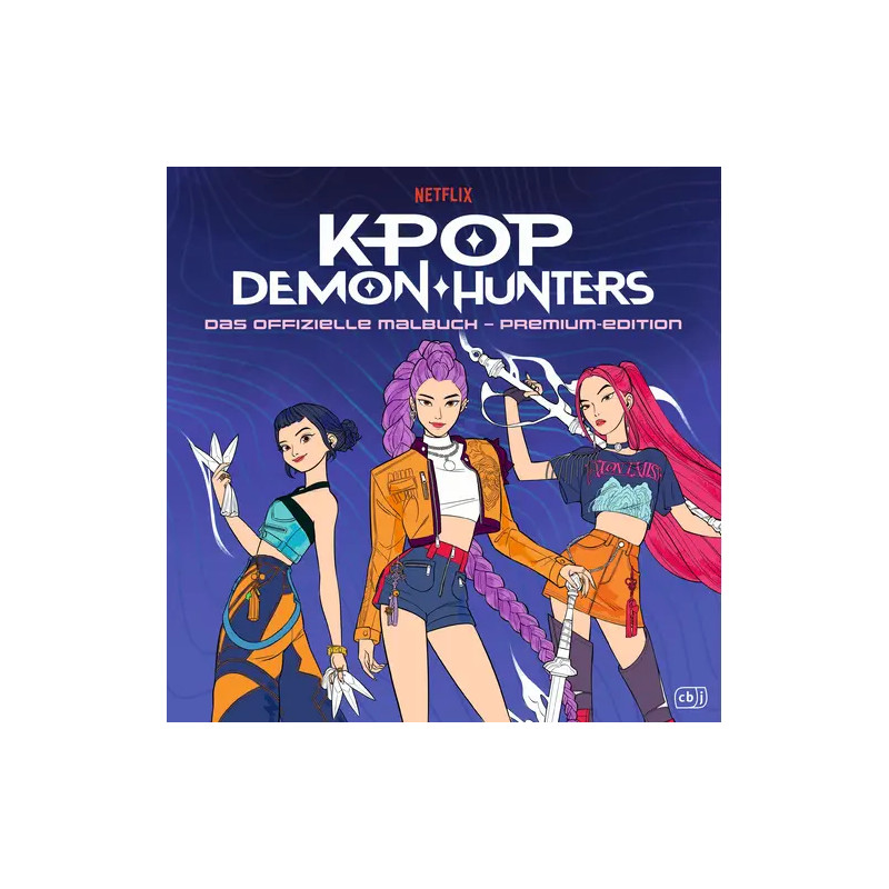 KPop Demon Hunters – Das offizielle Malbuch – Premium-Edition