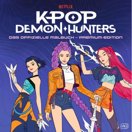 KPop Demon Hunters – Das offizielle Malbuch – Premium-Edition