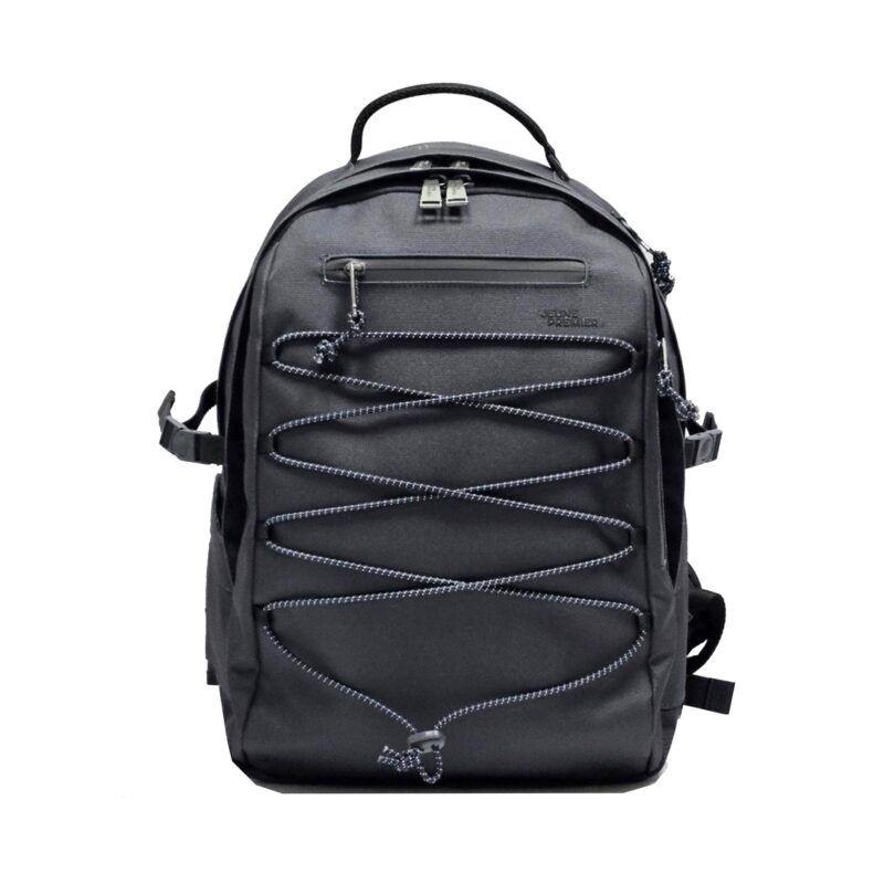 JEUNE PREMIER Backpack James College Black – Eleganter Rucksack für Uni & Freizeit!