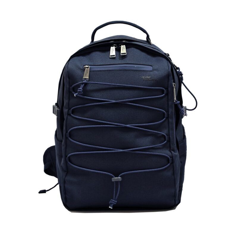 JEUNE PREMIER Backpack James College Navy – Klassischer Rucksack für Alltag!
