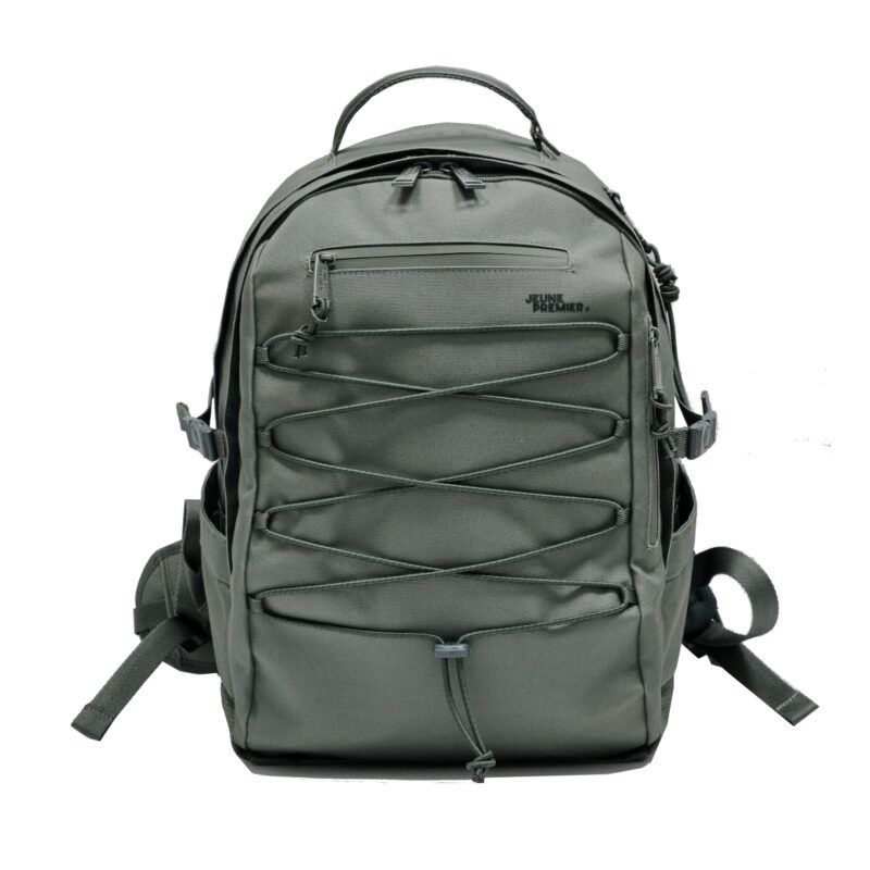 JEUNE PREMIER Backpack James College Khaki – Stilvoller Rucksack für Uni & Freizeit!