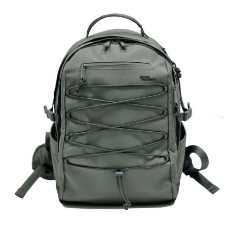 JEUNE PREMIER Backpack James College Khaki – Stilvoller Rucksack für Uni & Freizeit!