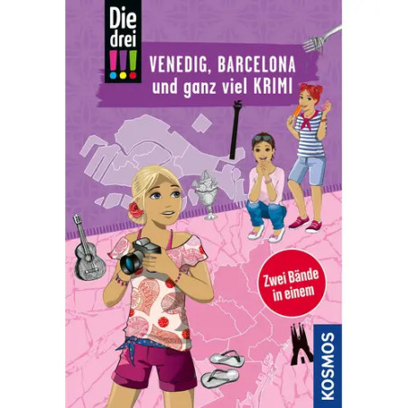 !!! Venedig, Barcelona und ganz viel Krimi (TB)
