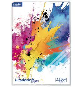 Schulstuff Aufgabenheft Smart A5 mit Umschlag - sortiert