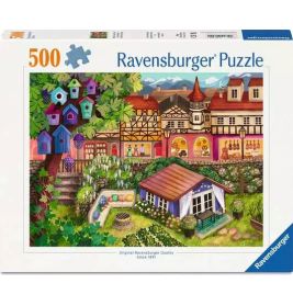 Ravensburger Puzzle Kleinstadtidylle 500 Teile | Entspannung für Alt & Jung