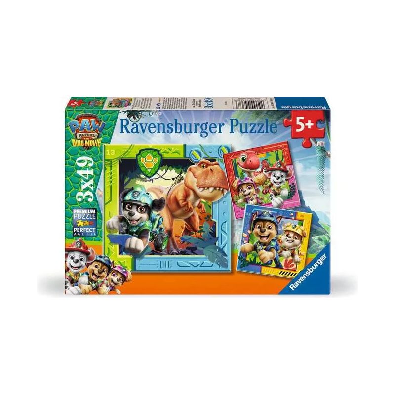 Kinderpuzzle 3x49 T. - Paw Patrol 3 D