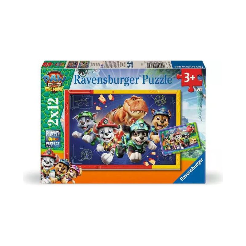 Kinderpuzzle2x12 T. - Paw Patrol 3 D