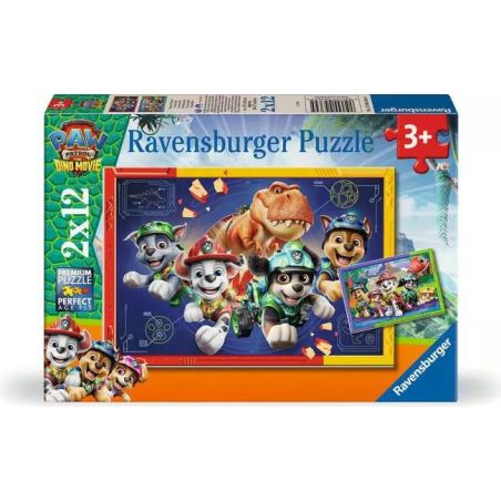 Kinderpuzzle2x12 T. - Paw Patrol 3 D