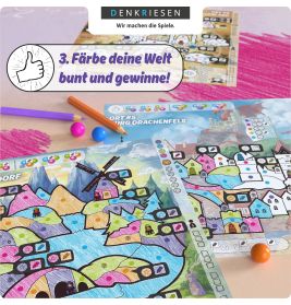 DENKRIESEN Bounce it! | Rasantes Geschicklichkeitsspiel für 2-4 Spieler ab 6 Jahren