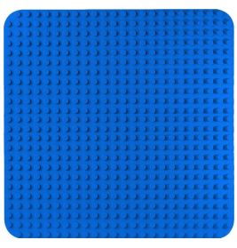 OPEN BRICKS Bauplatte Junior 24x24 Noppen grün | Klemmbausteine Basisplatte