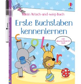 dtv Mein Wisch-und-weg-Buch: Erste Buchstaben lernen – Vorschulkinder Alphabet