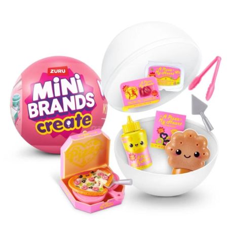 Zuru Mini Brands Create-Kawaii Kitchen – Gestalte deine eigene Miniatur-Küche | Überraschungselemente