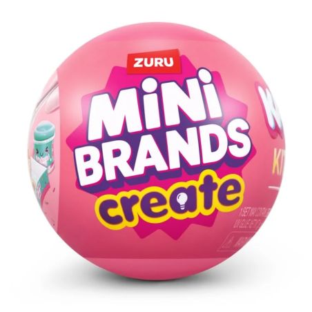 Zuru Mini Brands Create-Kawaii Kitchen – Gestalte deine eigene Miniatur-Küche | Überraschungselemente