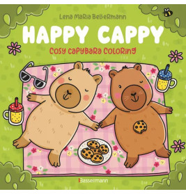 Happy Cappy - Cosy Capybara Coloring. Ein Ausmalbuch für jedes Alter