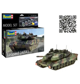 Model Set Leopard 2A7A1, Revell Modellbausatz mit Basiszubehör