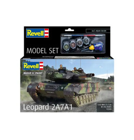 Model Set Leopard 2A7A1, Revell Modellbausatz mit Basiszubehör