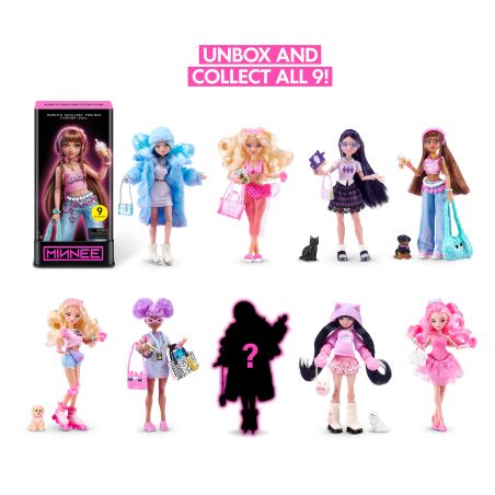 Zuru Minnee Fashion Dolls – Glamouröse Puppen mit Outfits & Accessoires